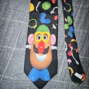 Mr. potato head Wally Wear vintage 1996 hasbro Inc. mens tie